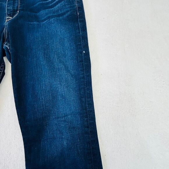 BIG STAR Mid Rise Boot Jeans Size 31 Hazel Regular Indigo Slimming - Picture 5 of 16